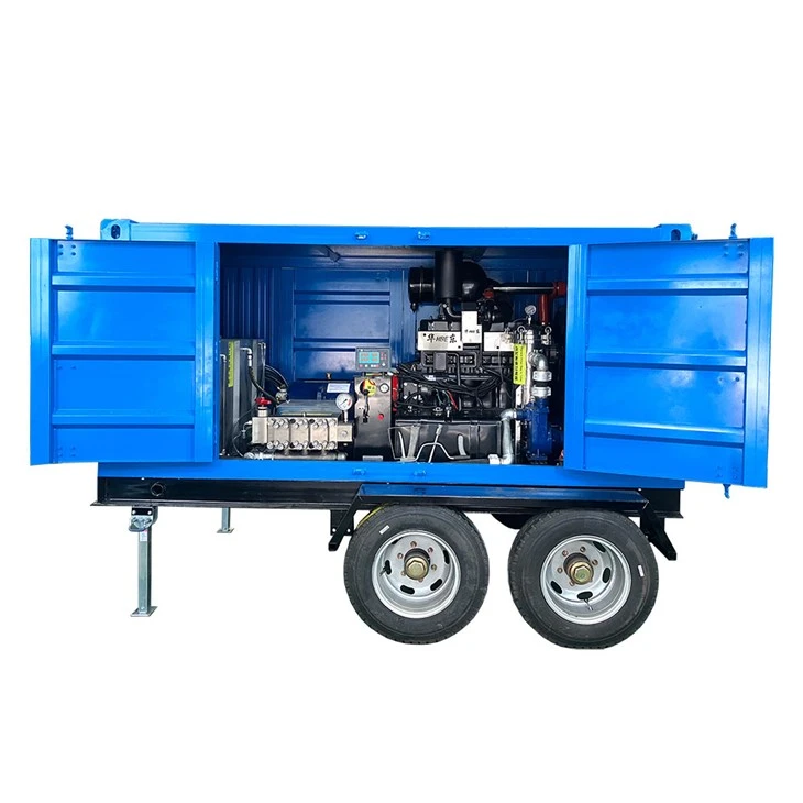 1000bar Petrochemical Pipe Cleaning Hydro Blasting System