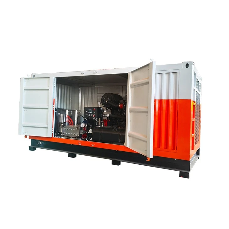 1400bar 110Lpm Industrial Pipes Cleaning Hydro Blasting Machine