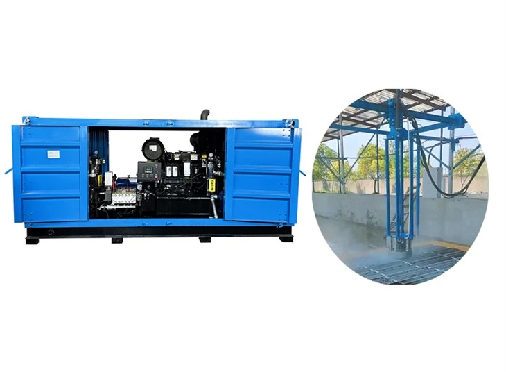 1500bar Aluminum Template Automatic Cleaning Machine
