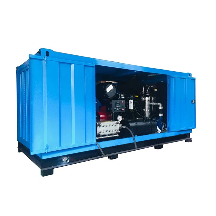 20000psi Oil Pipe Cleaning Hydro Blasting Machine