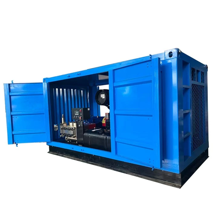 450Lpm 200bar High Flow Sewer Jetting Machine