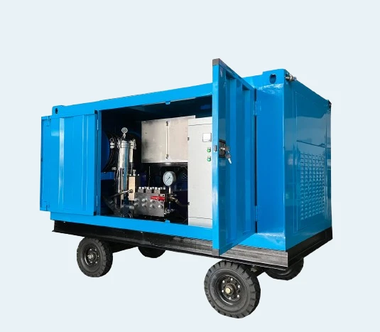 600bar Large Plumbing Cleaning Hydro Blasting Equipment