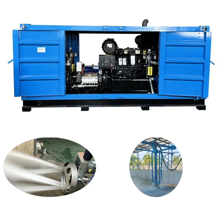 Aluminum Formwork Cleaning High Pressure Blasting Machine