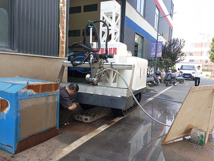 Concrete High Pressure Water Demolition System