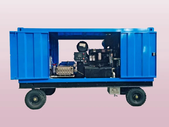 Heat Exchanger Cleaning Hydro Blasting Machine