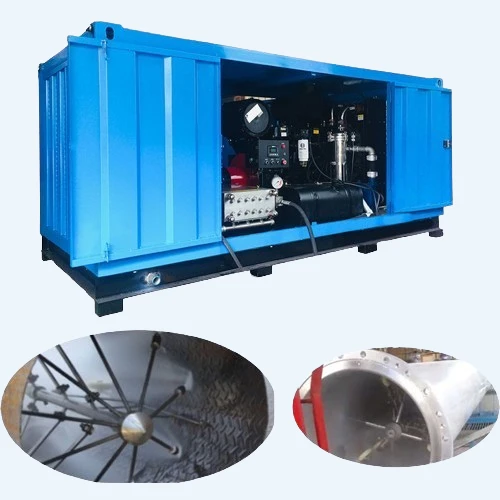 Large Industrial Pipe Automatic Cleaning Hydro Jetting Machine