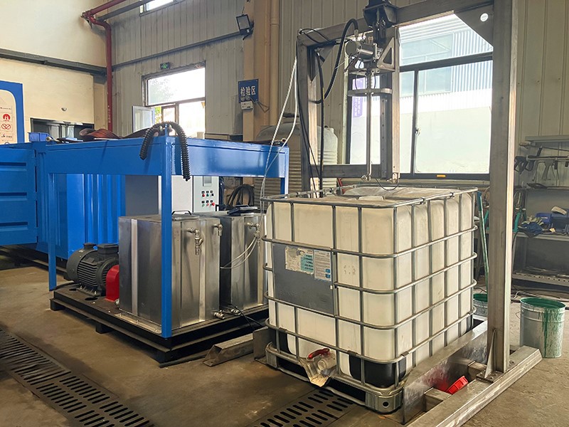 IBC cleaning machine1 IBC cleaning machine1