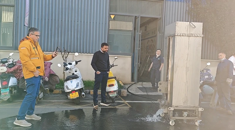Plate Heat Exchanger cleaning machine1 Plate Heat Exchanger cleaning machine1