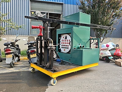 Explosion-proof High Pressure Cleaning Suction Machine For Oil Tank Sludge Re...