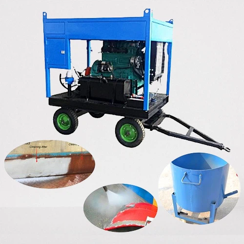 Rust Removal High Pressure Water Sand Blasting Equipment