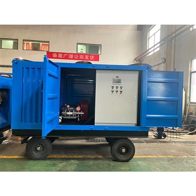 2800bar Rust Paint Removal Hydro Blasting Equipment
