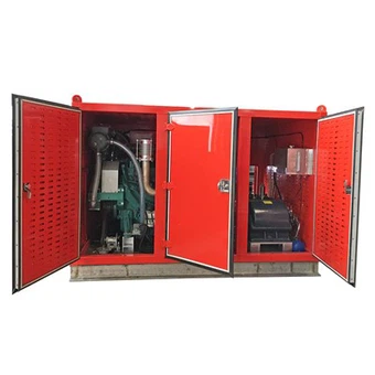 350L/min 300bar High Pressure Water Jet Drilling Piling Equipment