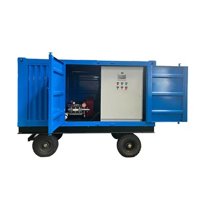 40000Psi Rust Removal Ultra Hydro Blasting Equipment