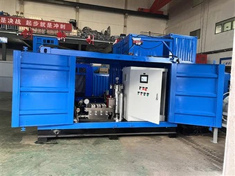 70Mpa 70L Air Preheater Cleaning Hydro Blasting Machine