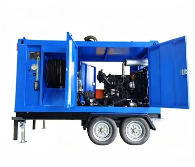 85Lpm Pipes Sewer Jetting Machine