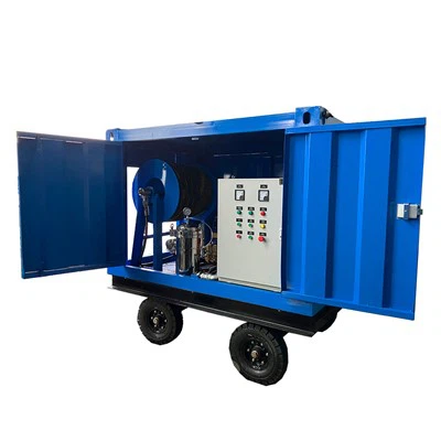 Deep Well Cleaning Hydro Blasting Machine