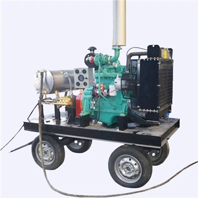 Diesel High Pressure Water Jet Blaster Machine