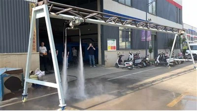 Heat Exchanger External Automatic Blasting Machine