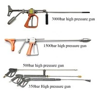 High Pressure Water Gun 350bar - 3000bar
