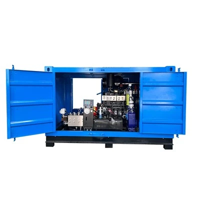 High Pressure Water Jet Pilot Hole Assisted Pile Driving Machine