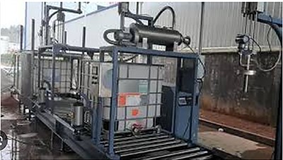 IBC Tank Automatic Cleaning Water Blasting System
