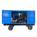 3 Lances Industrial Tube Descaling Water Blasting Machine