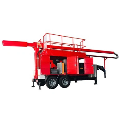 Mixer Drum Blasting Machine