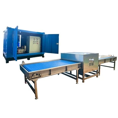Plate Heat Exchanger Cleaning Water Blasting Machine